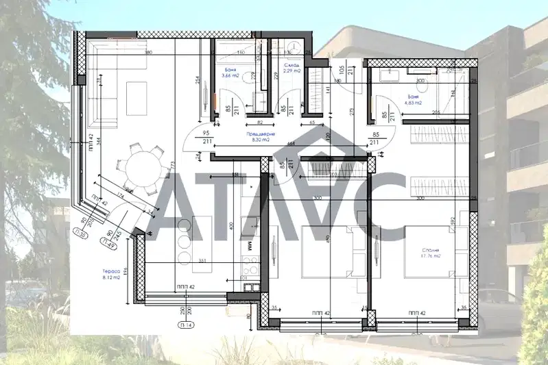 3-bedroom apartment in Oblast Plovdiv, Markovo