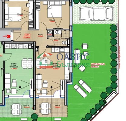 Photo 2 — 3-bedroom apartment in Oblast Burgas, Ravda