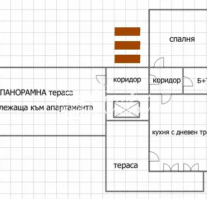 Снимка 2 — Двустаен апартамент в Шумен, Болницата