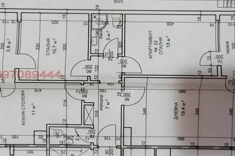 3-bedroom apartment in Silistra, Mitnica