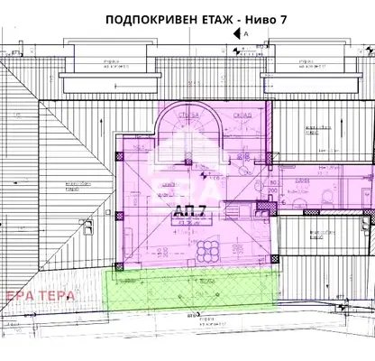 Снимка 4 — Едностаен апартамент 60 кв.м в Банишора с мазе