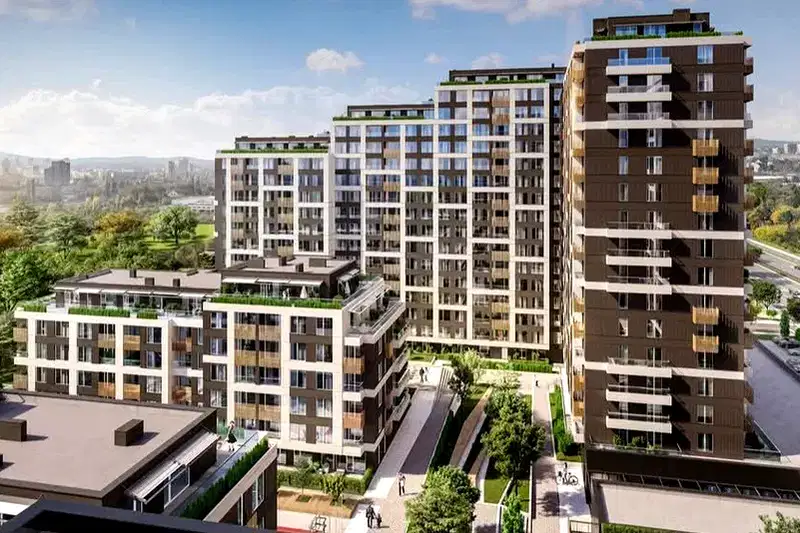 2-bedroom apartment in Sofiya, Banishora