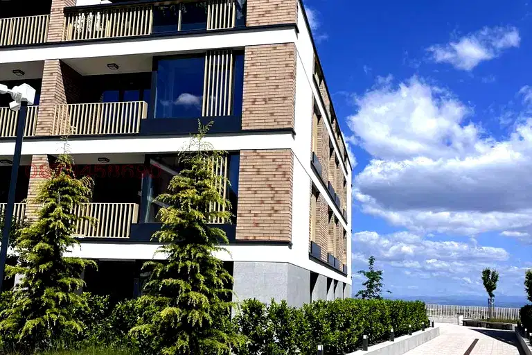 Three-room apartment in Boyana with terrace and smart system