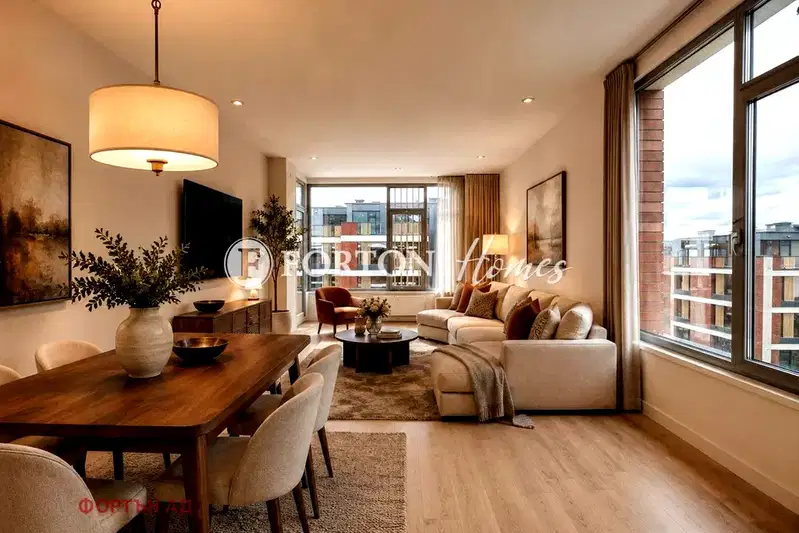 Three-room apartment in Boyana with terrace and gated complex