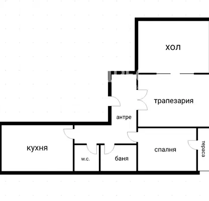 Снимка 4 — Тристаен апартамент в Център, София с асансьор