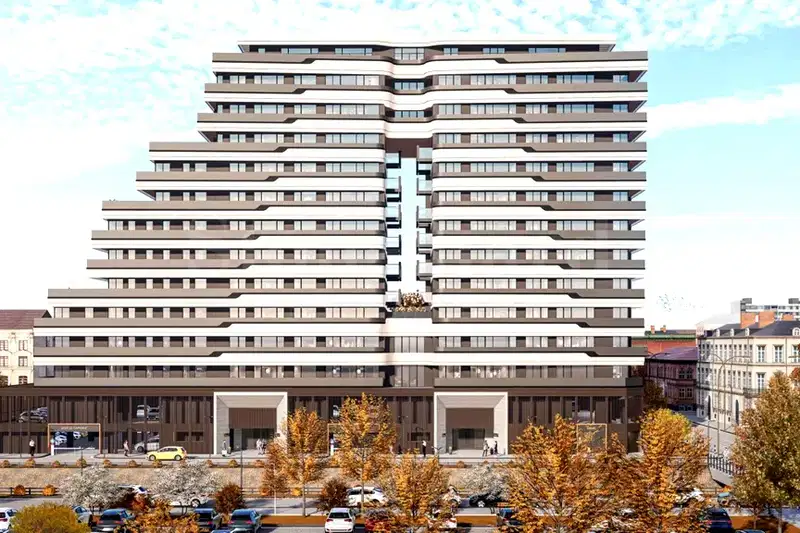 Spacious 4-room apartment in Center with panoramic terrace