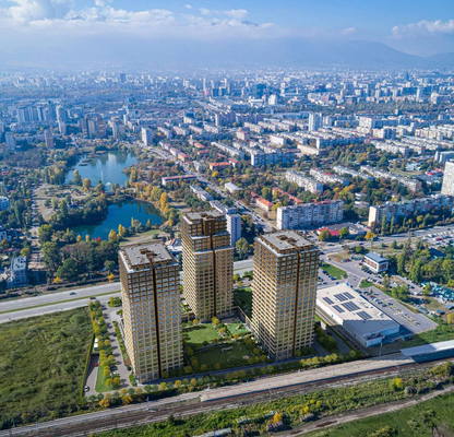 Снимка 4 — Двустаен апартамент с източно изложение в Дружба 2, София