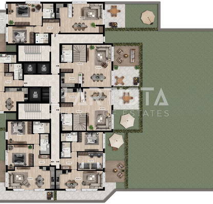 Снимка 4 — Тристаен апартамент с голям двор в Дружба 2, София