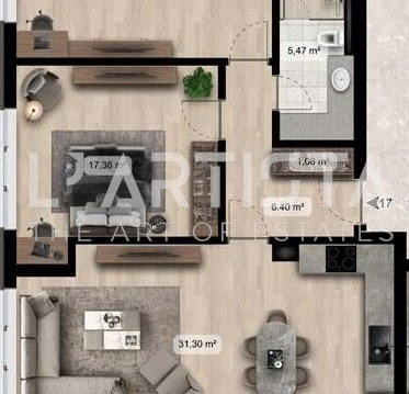 Photo 2 — 3-bedroom apartment in Sofia, Drujba 2