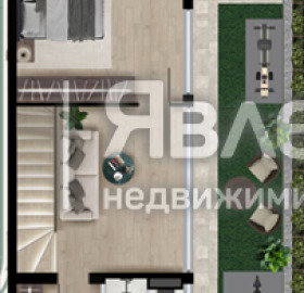 Снимка 3 — Мезонет 4-стаен в Горубляне с големи тераси и гледка към Витоша