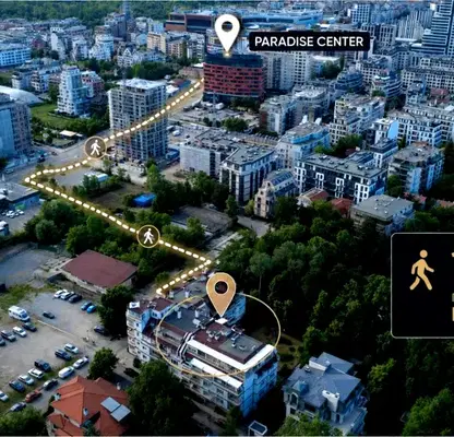 Снимка 2 — Тристаен апартамент с две тераси в Кръстова вада, София