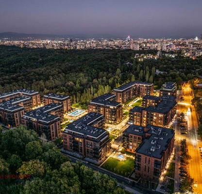 Снимка 3 — Двустаен апартамент в Лозенец с изглед към планината