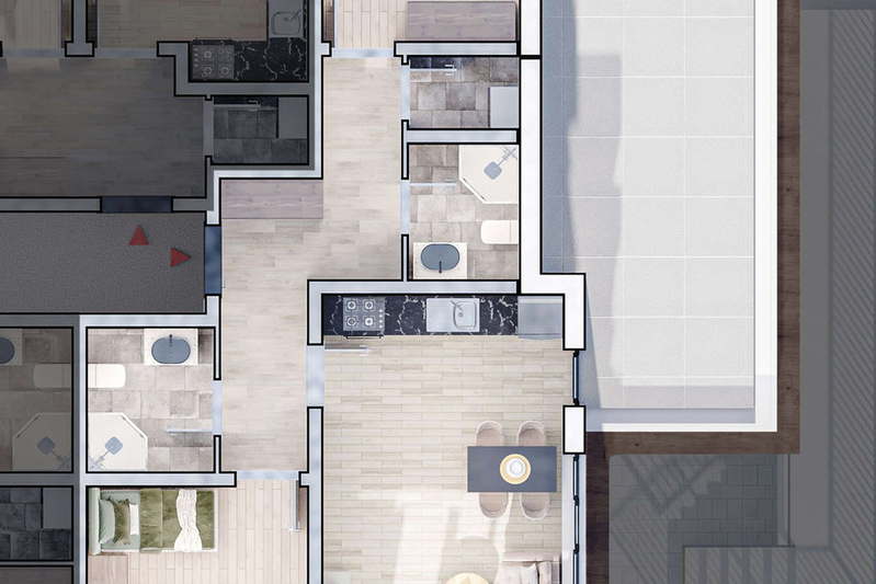 3-bedroom apartment in Sofia, Lyulin 10