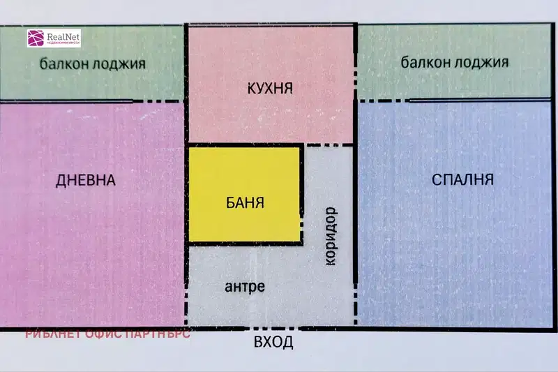 Тристаен апартамент в Люлин 8 с югоизточно изложение