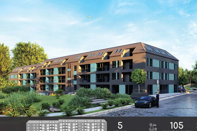 2-bedroom apartment in Sofiya, Malinova Dolina