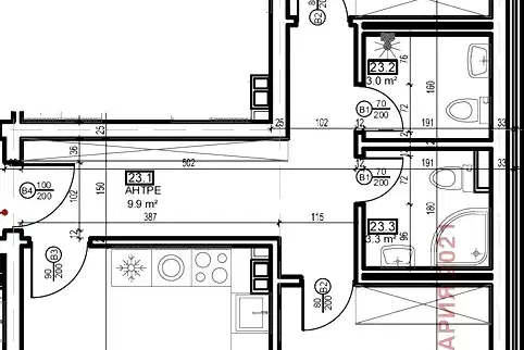 South-facing 3-room apartment in Malinova Dolina, Sofia