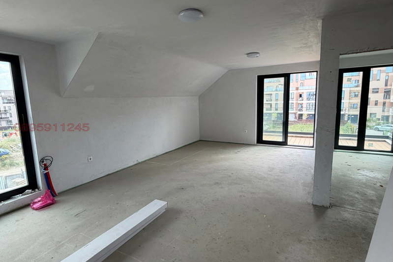 Three-room apartment with two terraces in Malinova dolina, Sofia