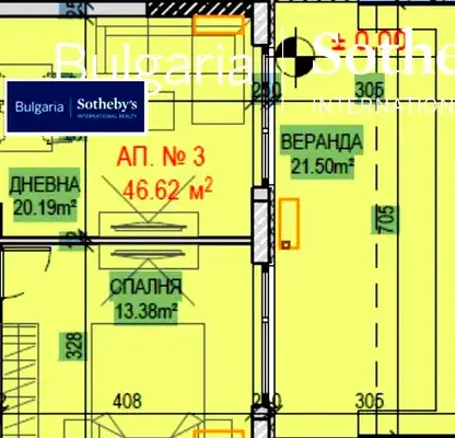 Снимка 3 — Двустаен апартамент с двор в Манастирски ливади, София