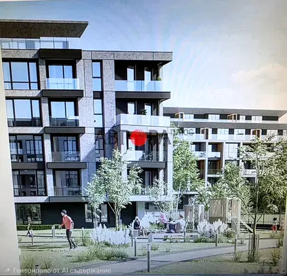 Снимка 2 — Тристаен апартамент в Манастирски ливади с тераса и гледка