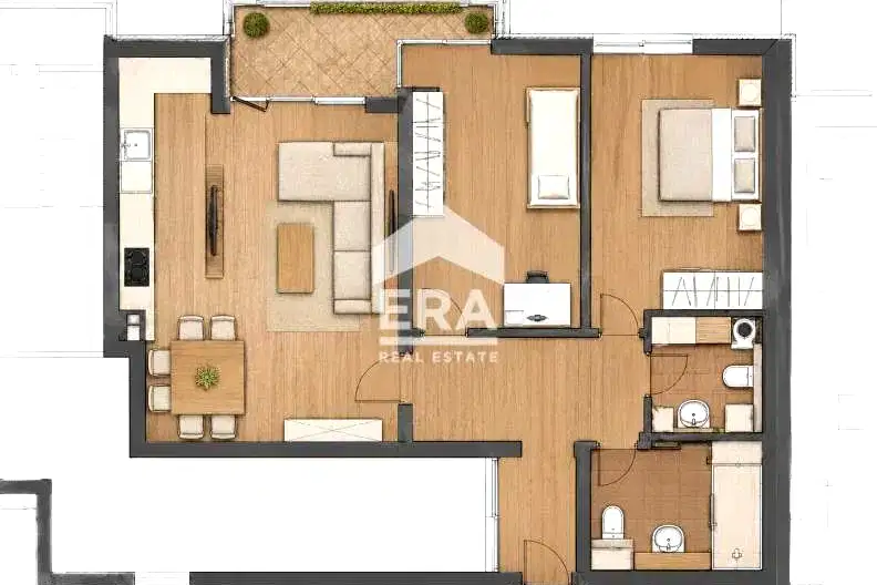 3-bedroom apartment in Sofiya, Manastirski Livadi
