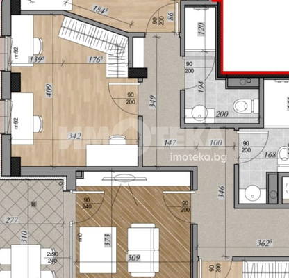 Photo 3 — 4-bedroom apartment in Sofiya, Mladost 1