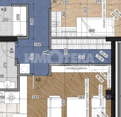 Photo 3 — 4-bedroom apartment in Sofiya, Mladost 1