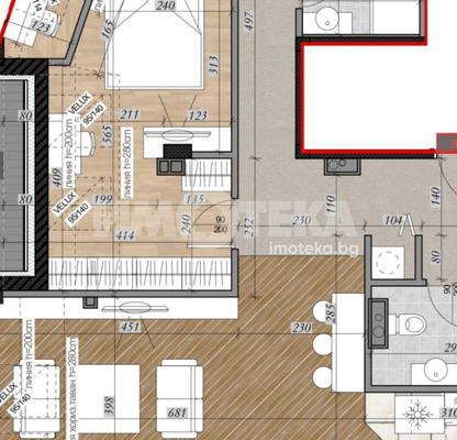 Photo 3 — 4-bedroom apartment in Sofiya, Mladost 1
