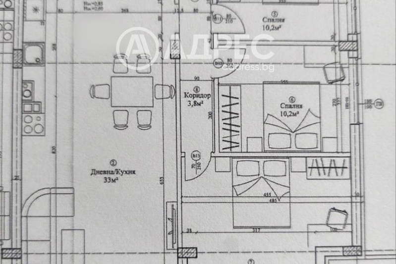 4-стаен апартамент в Младост 4 с тераса и паркинг