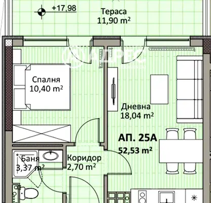 Photo 4 — 2-bedroom apartment in Sofiya, Nadejda 2