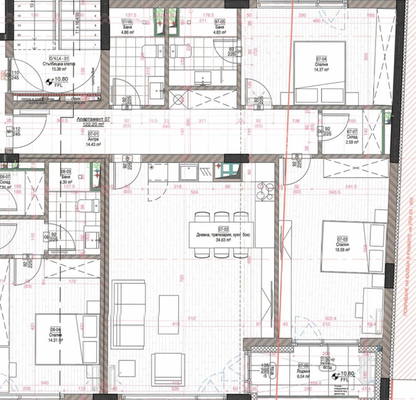 Photo 2 — 3-bedroom apartment in Sofiya, Oborishte