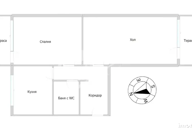 2-bedroom apartment in Sofiya, Ovcha Kupel 1