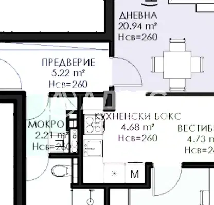 Photo 4 — 2-bedroom apartment in Sofiya, Ovcha Kupel 1