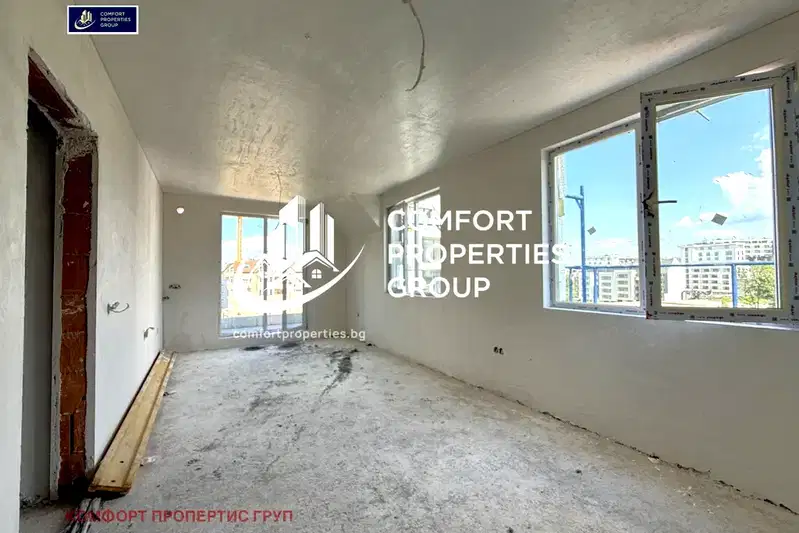Three-room apartment with balcony in Ovcha kupel, Sofia