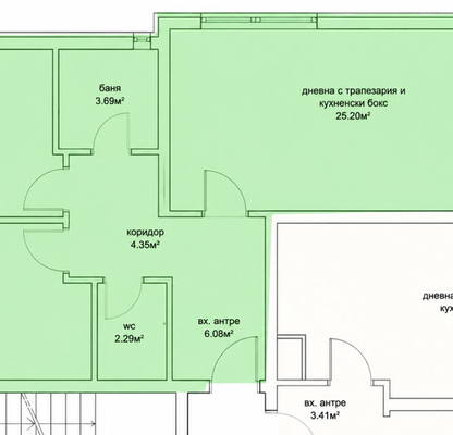 Photo 2 — Three-room apartment with terrace in Ovcha kupel 2, Sofia