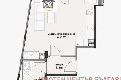 1-bedroom apartment in Sofiya, Vitosha