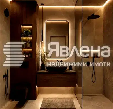 Снимка 5 — Просторен 3-стаен апартамент в кв. Витоша с гледка към планината