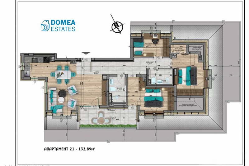 4-bedroom apartment in Sofiya, Vitosha