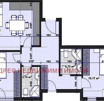 Снимка 3 — Тристаен апартамент в Стара Загора, Три чучура - север