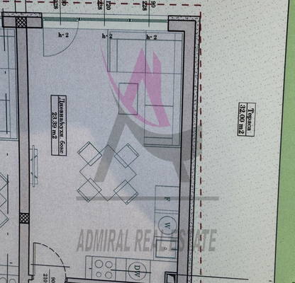 Снимка 2 — Студио апартамент с тераса в Бриз, Варна с морска гледка