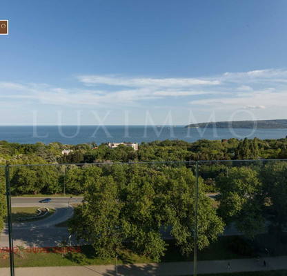 Снимка 3 — Просторен 2-стаен апартамент с морска гледка в Чайка, Варна