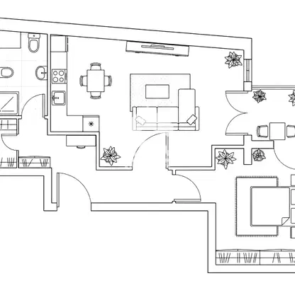 Photo 5 — Two-room apartment with balcony in Kolhozen pazar, Varna