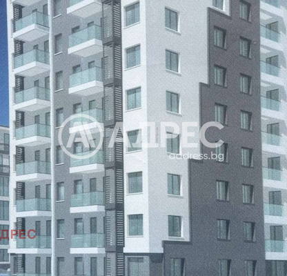 Снимка 2 — Двустаен апартамент с тераса в Левски 1, Варна