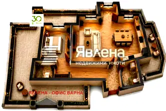Двустаен апартамент с функционално разпределение в м-т Пчелина, Варна