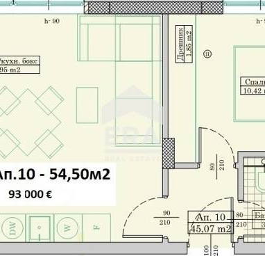 Снимка 2 — 2-стаен апартамент в м-т Пчелина с панорамна гледка