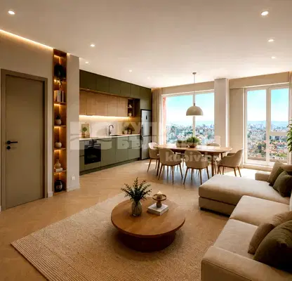 Photo 2 — Three-room apartment with terrace in Mladost 1, Varna