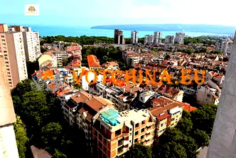 Тристаен апартамент с морска гледка в Спортна зала, Варна