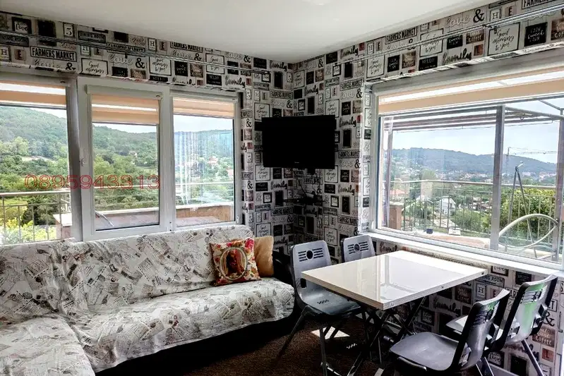 Three-room apartment with large terrace in Vinitsa, Varna