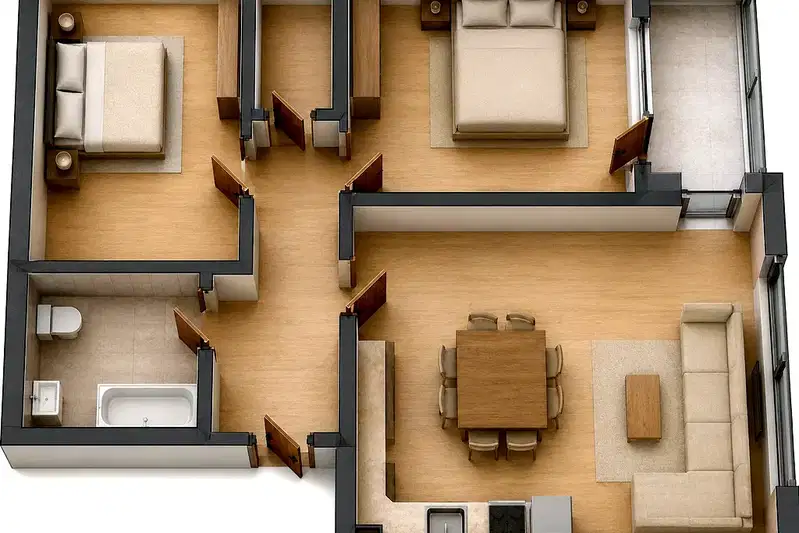 3-bedroom apartment in Varna, Vyzrajdane 1