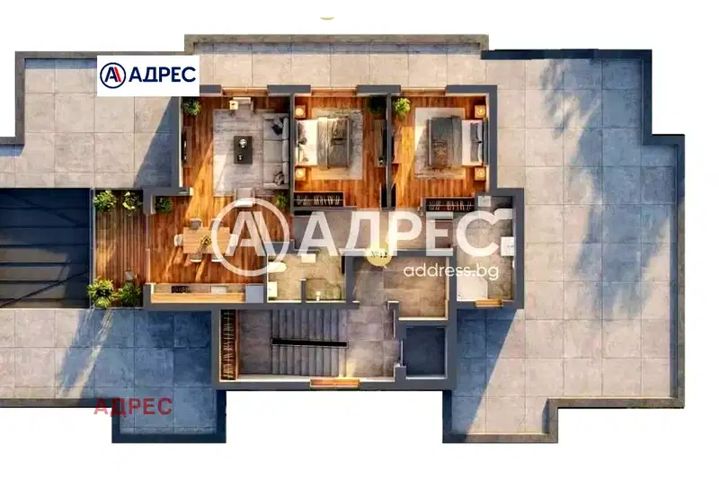 Тристаен апартамент с гараж във Възраждане 3, Варна