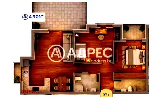 Тристаен апартамент с двор в Възраждане 3, Варна